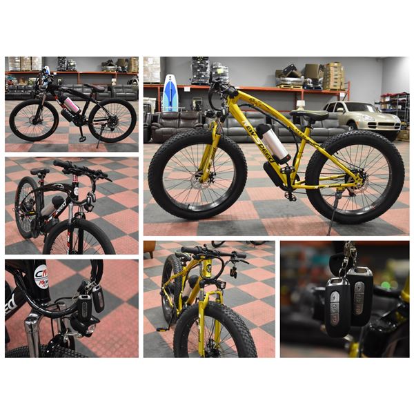 FEATURED NEW ELECTRIC MOUNTAIN BIKES