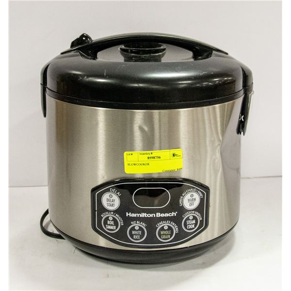 HAMILTON BEACH SLOWCOOKER