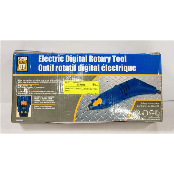 POWERFIST DIGITAL ROTARY TOOL PLUS