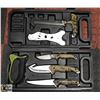 Image 1 : MOSSY OAK BUTCHER KNIFE SET (NEW)