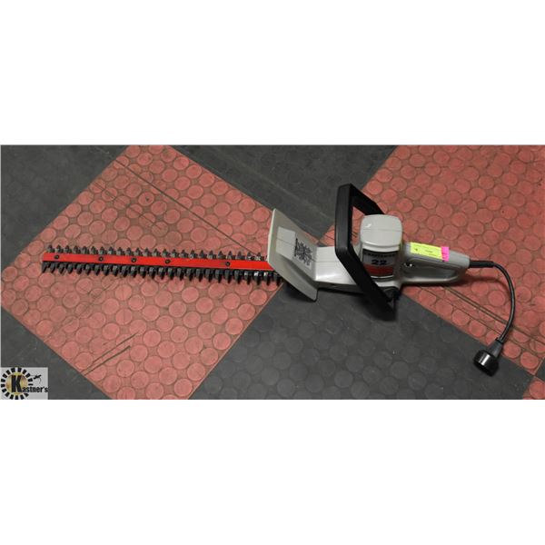 CRAFSMAN 22" HEDGE TRIMMER