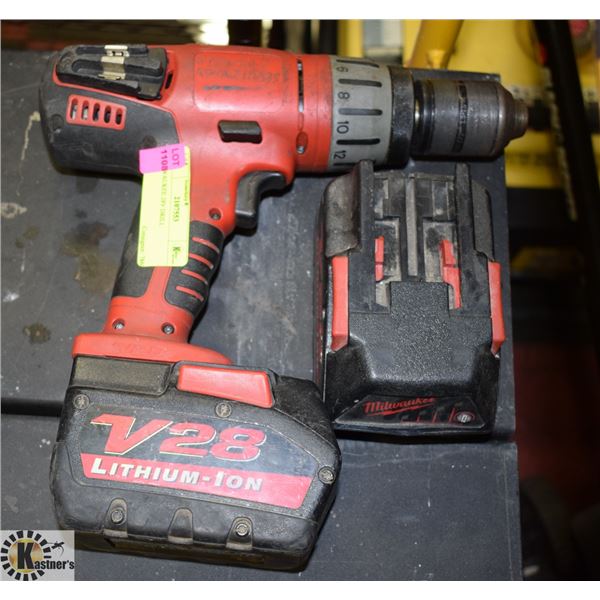 MILWAUKEE 28V DRILL