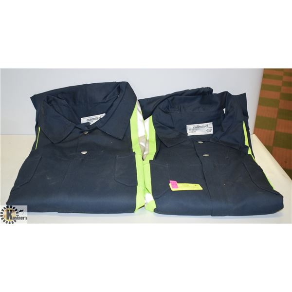 2 PAIR BLUE COVERALLS SIZE 62T