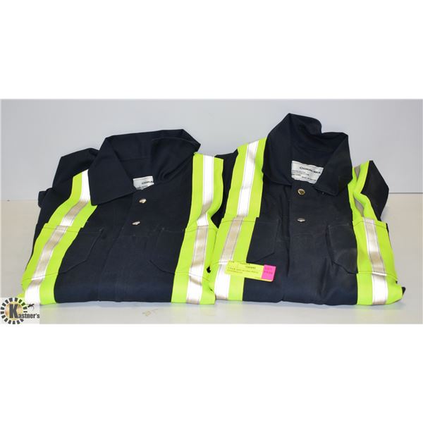 2 PAIR SIZE 60 ONE PIECE COVERALLS