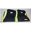 Image 1 : 2 PAIR BLUE COVERALLS SIZE 38