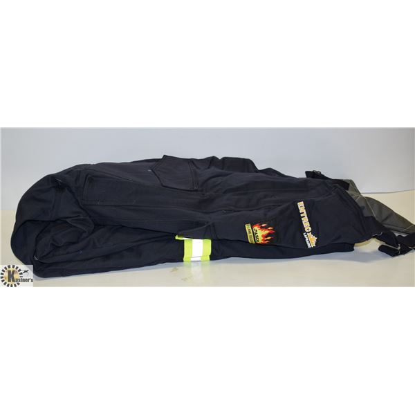 INSULATED FIRE RESISTANT WINTER BIB COVERALLS