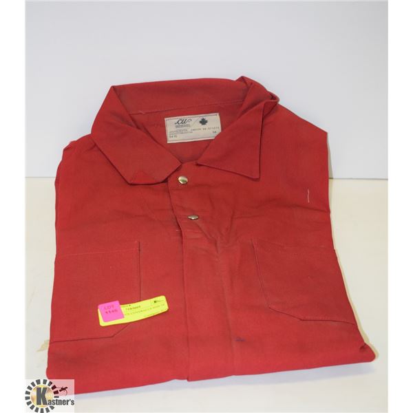 RED ONE PIECE COVERALLS SIZE 54