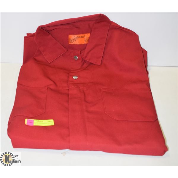 RED ONE PIECE COVERALLS SIZE 58T