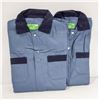 Image 1 : 2 PAIR BLUE ONE PIECE COVERALLS SIZE 44