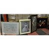 Image 1 : LOT OF ASSORTED ESTATE PICTURES AND MIRROR