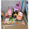 Image 1 : PALLET OF ASSORTED CHILDRENS TOYS W/ NEW BATTERIES