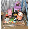 Image 1 : PALLET OF ASSORTED CHILDRENS TOYS W/ NEW BATTERIES