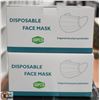 Image 1 : 2 BOXES OF 50 (100 TOTAL) DISPOSABLE FACE MASKS