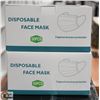 Image 1 : 2 BOXES OF 50 (100 TOTAL) DISPOSABLE FACE MASKS