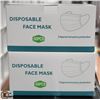 Image 1 : 2 BOXES OF 50 (100 TOTAL) DISPOSABLE FACE MASKS