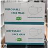 Image 1 : 2 BOXES OF 50 (100 TOTAL) DISPOSABLE FACE MASKS