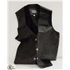 Image 1 : LEATHER VEST LADIES SIZE SMALL
