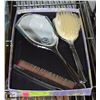 Image 1 : ANTIQUE 3 PC LADIES GROOMING SET ? MADE IN CANADA