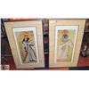 Image 1 : PAIR OF PROFESSIONALLY FRAMED EGYPTIAN PRINTS