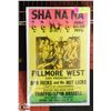 Image 1 : SHA NA NA CONCERT POSTER - REPRODUCTION