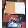 Image 1 : OFFICE SUPPLIES + CORK/WHITEBOARD, NEW PENS ETC