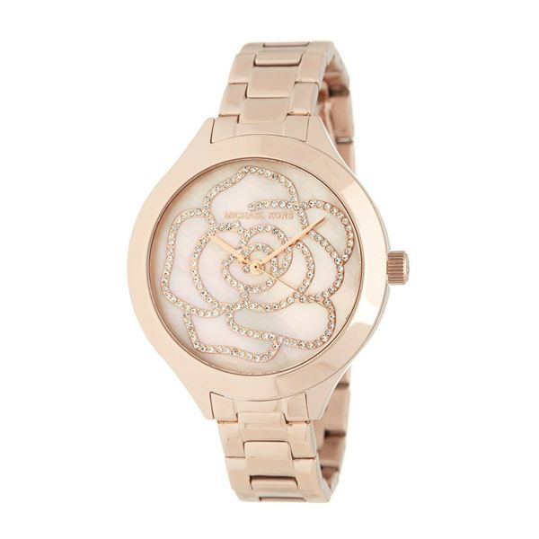 NEW MICHAEL KORS ROSE GOLD 38MM MSRP $335 WATCH