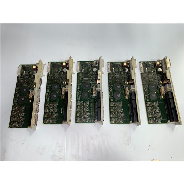 (5) Siemens # 1P 6SN1118-0DM33-0AA2 Cards