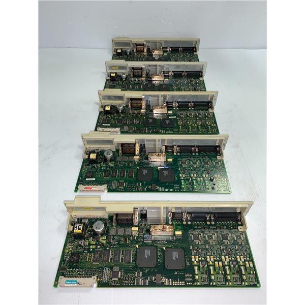 (5) Siemens # 1P 6SN1118-0DJ23-0AA1 Cards