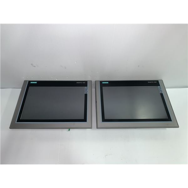 (2) - Siemens 6AV2 124-0MC01-0AX0 TP1200 Comfort Screens