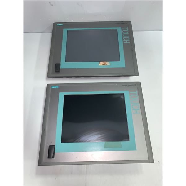 (2) - Siemens 6AV7884-0AD20-4EA0 Simatic HMI IPC477C Panels