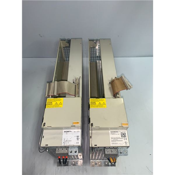 (2) Siemens #6SN1124-1AA00-0DA2 Simodrives LT-Modul EXT 80A