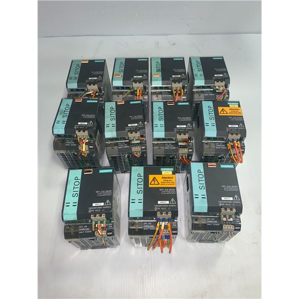 Lot Of (11) Siemens # 6EP1334-3BA00 Sitop Modules