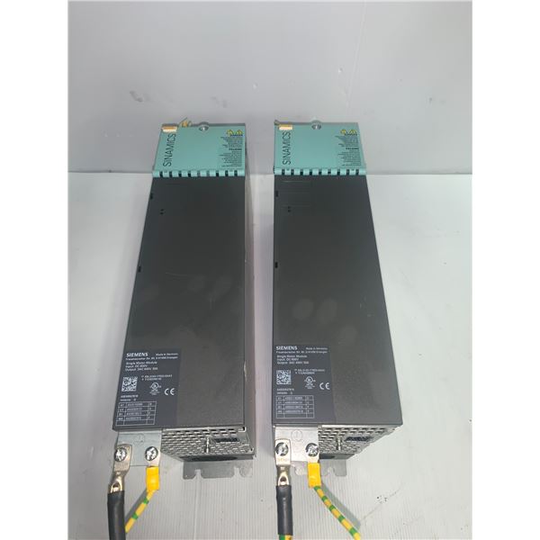 (2) Siemens # 1P 6SL3120-1TE23-0AA3 Motor Module