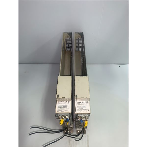 (2) Siemens #6SN1124-1AA00-0BA1 Simodrive LT-Modul EXT. 25A