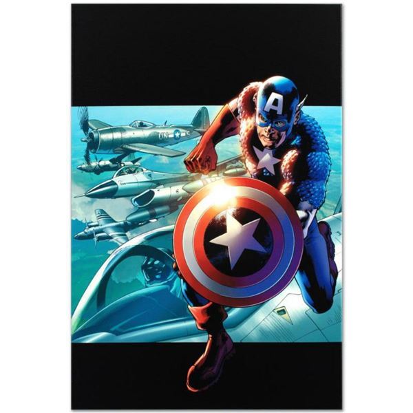 Marvel Comics "Captain America: Man Out Of Time #2" Numbered Limited Edition Giclee on Canvas by Bry