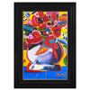 Image 1 : Peter Max- Original Mixed Media "Flowers"