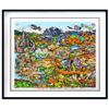 Image 1 : Charles Fazzino- 3D Construction Silkscreen Serigraph "O BEAUTIFUL FOR SPACIOUS SKIES…AMERICA…AMERIC