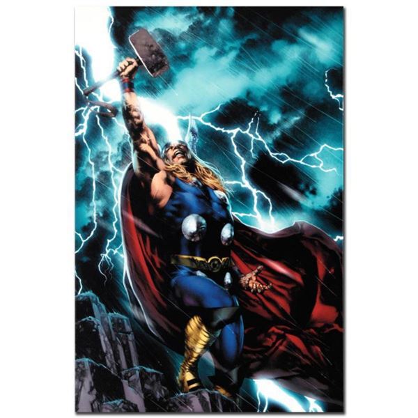Marvel Comics "Thor First Thunder #1" Numbered Limited Edition Giclee on Canvas by Jay Anacleto with