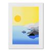 Image 1 : Armond Fields (1930-2008), "Quite Sea" Limited Edition Hand Pulled Original Serigraph, Numbered and 