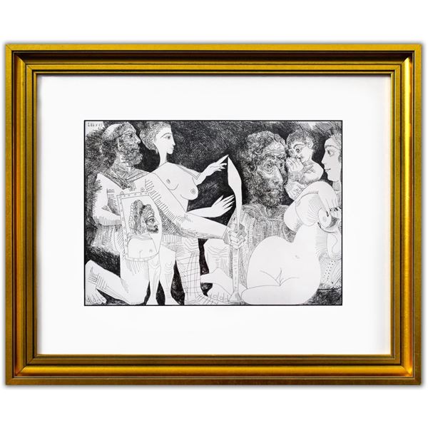 Pablo Picasso- Offset Lithograph "From The 347 Series"