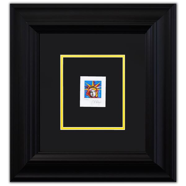Peter Max- Original Lithograph "LIBERTY HEAD I"