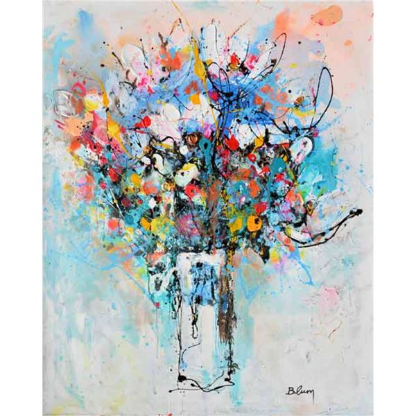 Blum- Acrylic on Canvas "Untitled"