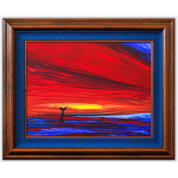 Wyland- Original Painting on Canvas "Sea Dawn"