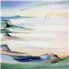 Image 3 : Alfred Gockel, "A Day on the Sea" Hand Signed Limited Edition on Canvas with Letter of Authenticity.