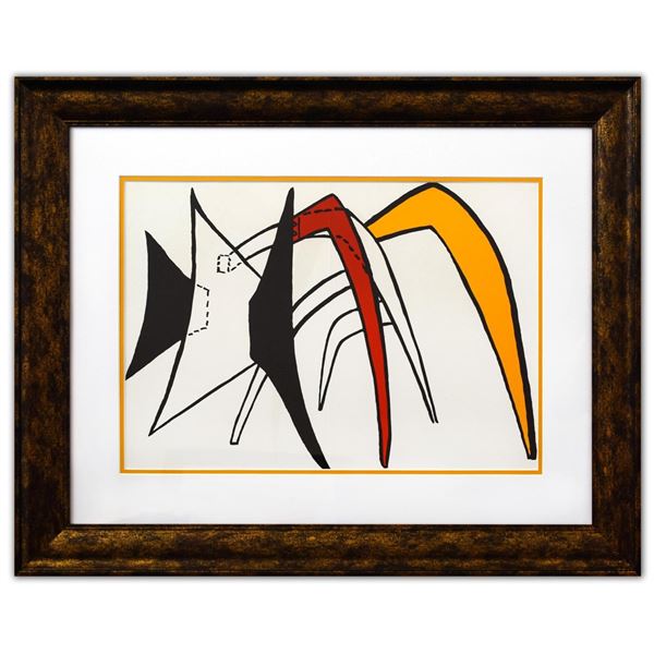 Alexander Calder- Lithograph "DLM141 - Tamanoir jaune"