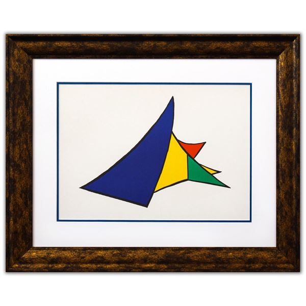 Alexander Calder- Lithograph "DLM141 - Chasse neige"