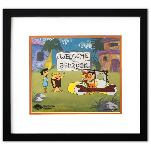 HANNA-BARBERA- Sericel "Fred's New Car"