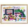 Image 1 : Alec Monopoly- Silkscreen on Paper "Monopz Saves Small Biz"