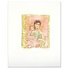 Image 1 : "Willa And Child" Limited Edition Lithograph by Edna Hibel (1917-2014), Numbered and Hand Signed wit