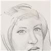 Image 2 : Charles Lynn Bragg, "Cynthia" Original Pencil Drawing, Hand Signed with Letter of Authenticity